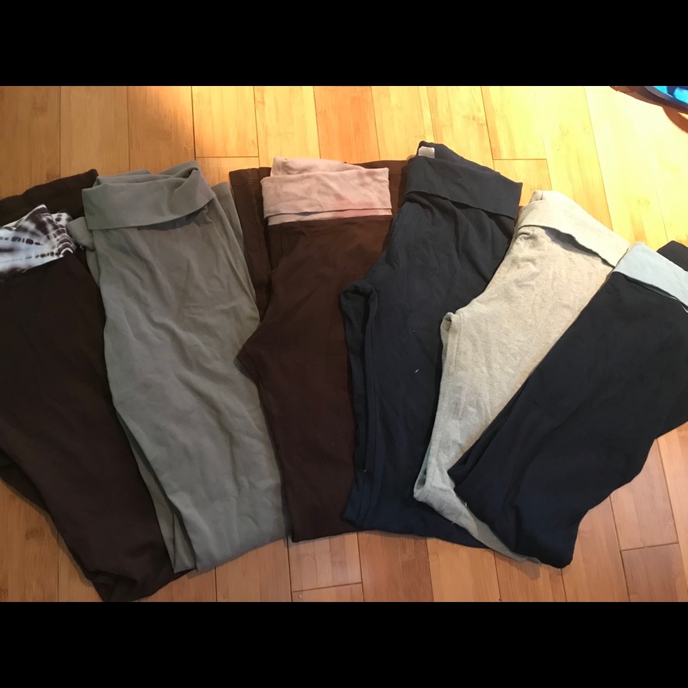 6 pairs of Hard Tail yoga pants. Great condition